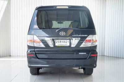 TOYOTA ALPHARD, 2.4 HYBRID ปี 2007 สีดำ เกียร์A/T โฉม ปี02-15