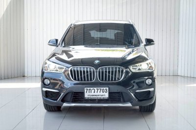BMW X1, 2.0 sDrive18d xLine ปี 2017 สีดำ โฉม F48 ปี16-23