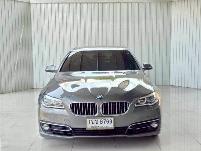BMW SERIES 5, 528i LUXURY ปี 2014 สีเทา เกียร์ A/T โฉม F10 ปี10-17 รถVat%