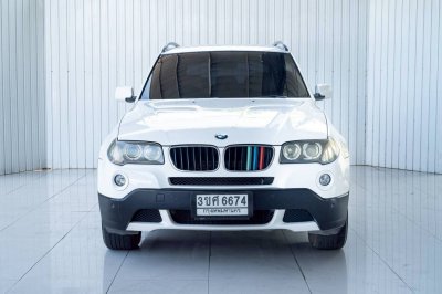 BMW X3, 2.0d ปี 2008 สีขาว เกียร์ A/Tโฉม E83 ปี03-10