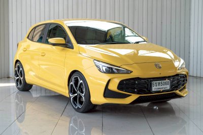 MG 3 1.5 HYBRID รุ่น X ปี 2024 สีเหลืองโฉม ปี24-ปัจจุบัน