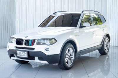 BMW X3, 2.0d ปี 2008 สีขาว เกียร์ A/Tโฉม E83 ปี03-10