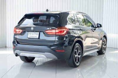 BMW X1, 2.0 sDrive18d xLine ปี 2017 สีดำ โฉม F48 ปี16-23