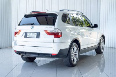 BMW X3, 2.0d ปี 2008 สีขาว เกียร์ A/Tโฉม E83 ปี03-10
