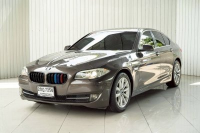BMW SERIES 5, 525d ปี 2013 สีน้ำตาลโฉม F10 ปี10-17