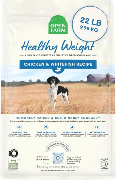 Open Farm Healthy Weight Dry Dog Food - Chicken & Whitefish Recipe