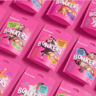 Bonkers Cat Crunchy & Soft Treats