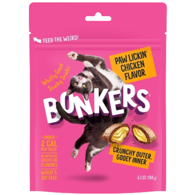 Bonkers Cat Crunchy & Soft Treats