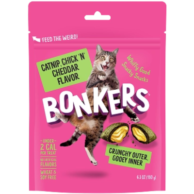 Bonkers Cat Crunchy & Soft Treats