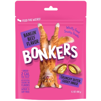 Bonkers Cat Crunchy & Soft Treats