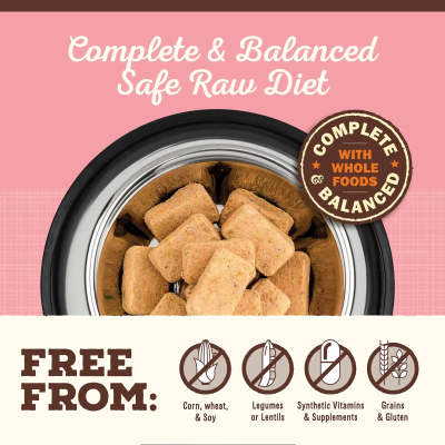 Primal Freeze Dried Cat Food Nuggets Beef & Salmon