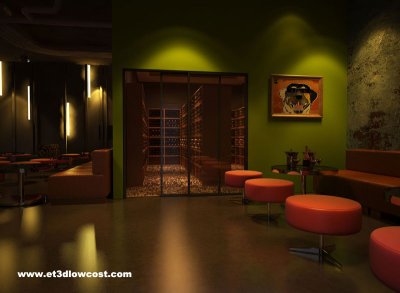 3D ร้านและบู๊ธขายสินค้า