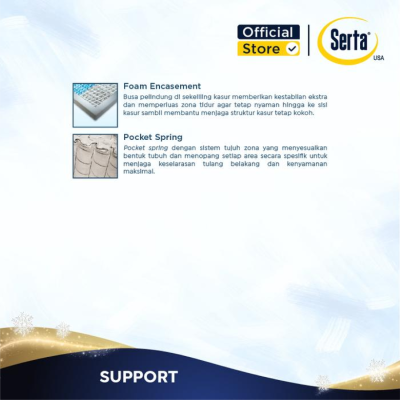 Serta JR Double Bed 2in1