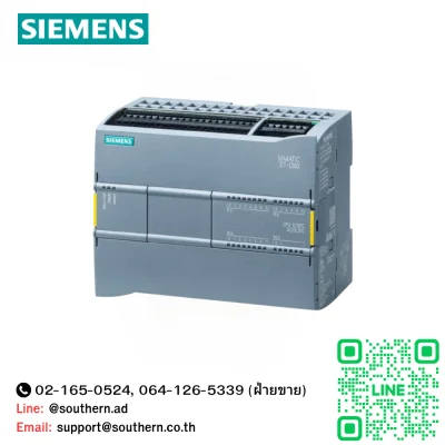 Siemens S7-1200 PLC CPU 1211C Model:6ES7211-1HE40-0XB0 DC/DC/RELAY