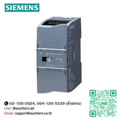 Siemens S7-1200 I/O Model:6ES7221-1BH32-0XB0 Digital input SM 1221, 16 DI, 24 V DC, Sink/Source