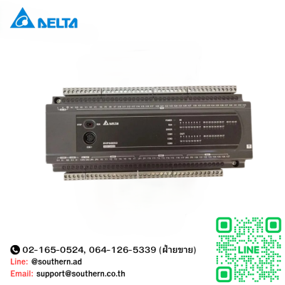 Delta PLC DVP Series Model:DVP60ES200T 36DI/24DO 220V (Transistor)