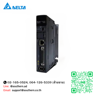 Delta AC Servo Drive : ASD-A3-0221-M 200W 220V 1/3-Phase