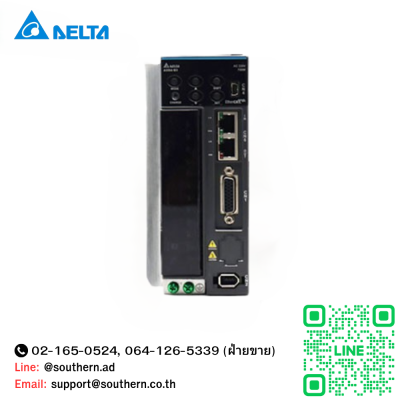 Delta AC Servo Drive : ASD-A3-0721-M 750W 220V 3/1-Phase