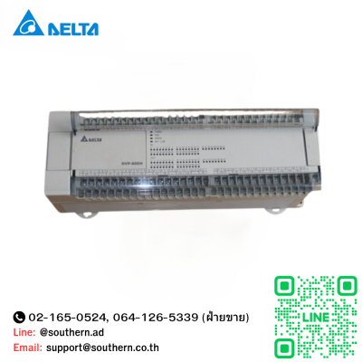 Delta PLC DVP Series Model:DVP80EH00R3 40DI/40DO 220V (Relay)