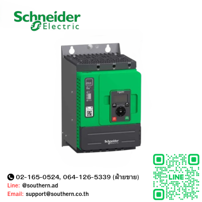 Schneider Altivar Soft Starter Model : ATS480D75Y 3-PH 75A 380VAC 37KW