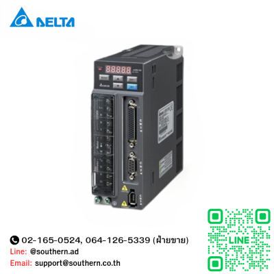 Delta AC Servo Drive : ASD-B2-0121-B 100W 220V 1-Phase