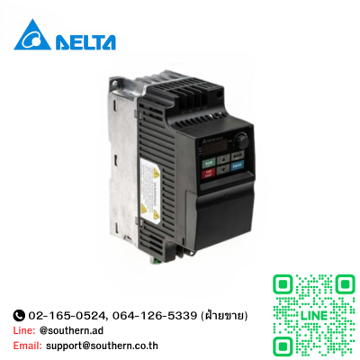 Delta Inverter : VFD015EL43A 2HP 1.5kW Input 380V 3-Phase Output 380V 3-Phase