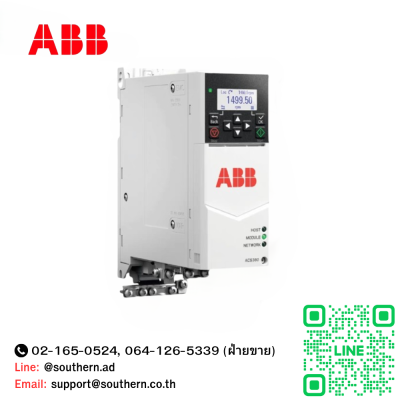 ABB Inverter Model : ACS380-040S-02A6-4 (0.75kw/1HP/2.1A)Input 3-Phase 380V Output 3-Phase 380V