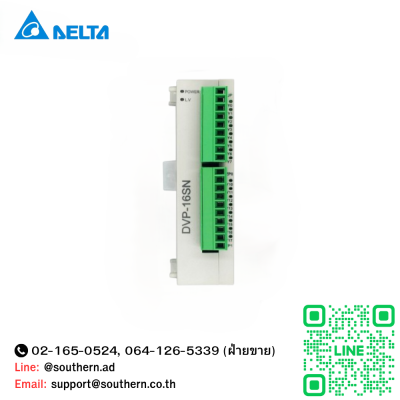 Delta Digital I/O Module Output Model : DVP16SN11T