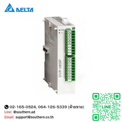 Delta Digital I/O Module Input/Output Model : DVP08SP11R