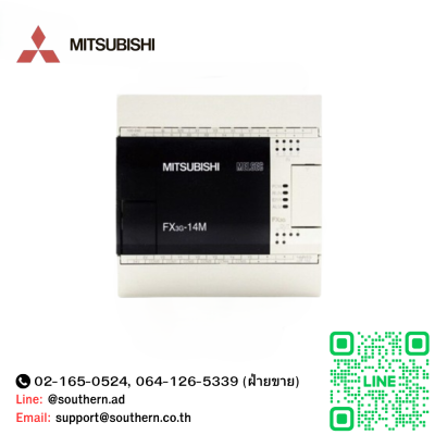 MITSUBISHI PLC MODEL : FX3G-14MT-ES-A 8 Inputs, 6 Outputs,Transistor