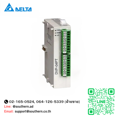 Delta Temperature Module Model : DVP04PT-S