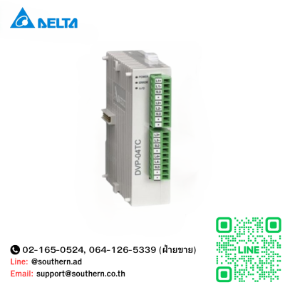 Delta Temperature Module Model:DVP04TC-S