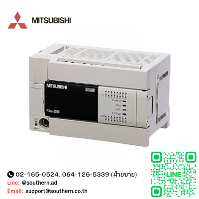 MITSUBISHI PLC MODEL: FX3U-32MR-ES-A 16 Inputs, 16 Outputs, Relay