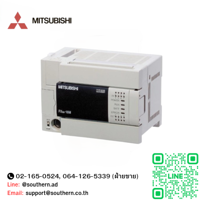 MITSUBISHI PLC MODEL : FX3U-16MT-ES-A 8 Inputs, 8 Outputs,Transistor