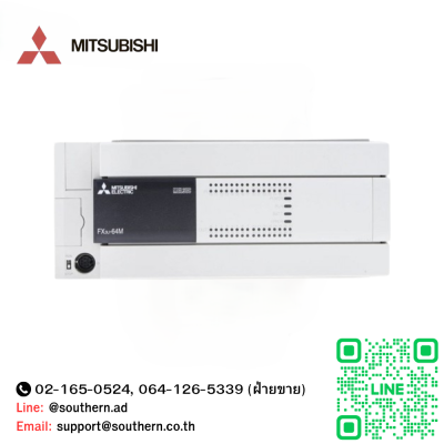 MITSUBISHI PLC MODEL : FX5U-64MT-ES 32 Inputs, 32 Outputs, Transistor
