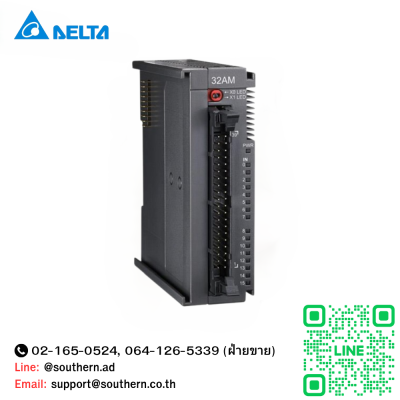 Delta PLC Module Model : AS32AM10N-A Digital 32 Input