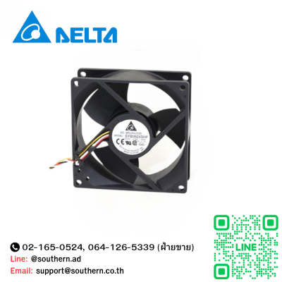 Delta DC Brushless Model : EFB0924SHF DC24V 0.38A