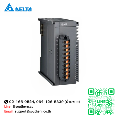 Delta PLC Module Model : AS16AM10N-A Digital 16 Input