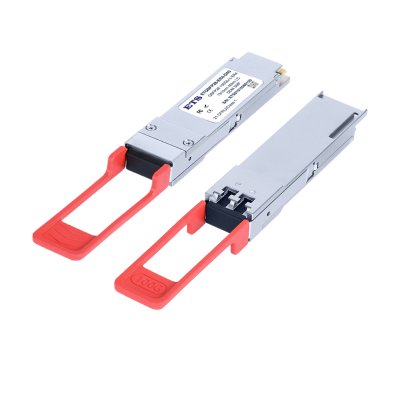 ETQSFP28-ER4-D40: 100G Base-LR4 QSFP28 Duplex 40km 1310nm Optical Transceiver Module LC DDM