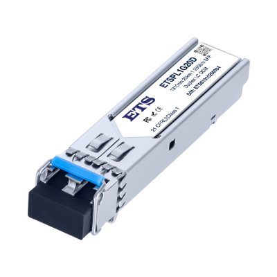 ETSPL1G20D: SFP Transceiver 1.25Gb/s Distance 20km Wavelength 1310nm Duplex LC DDM