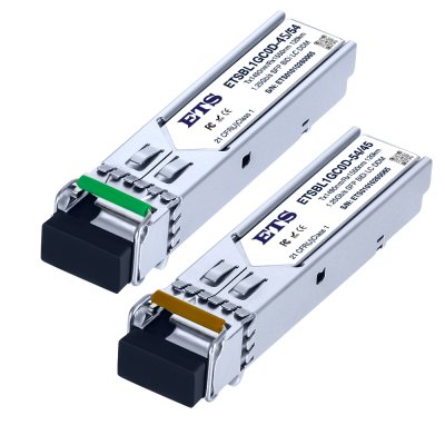 SFP รุ่น ETSBL1GC0D: SFP 1.25Gb/s Distance 120km LC BiDi