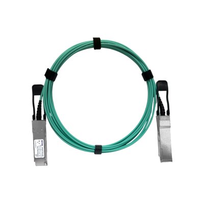 ETQSFP10S-AOC: 40G QSFP+ To 40G QSFP+ AOC Cable Length 10M.