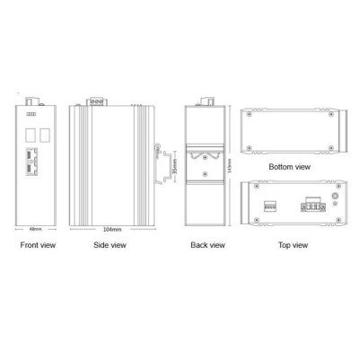 "ETN9065-2GX2GT"จำหน่าย Industrial switch รุ่น "ETN9065-2GX2GT"
