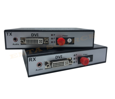 "DVI 1x9 Fiber Based"จำหน่าย Multimedia Converter  รุ่น "DVI 1x9 Fiber Based"