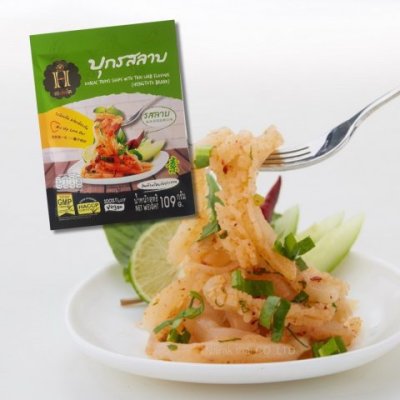 Tripas Shape  Thai Salad Flavour / Thai Larb Flavour 泰国式辣条柠檬酸辣味 /  泰国式辣条东北香辣味