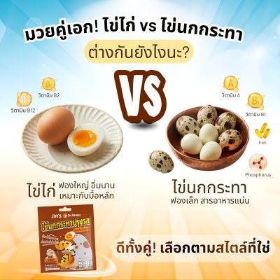 Jin's โรสท์ เควลเอ๊ก (ไข่นกกระทาปรุงรส)