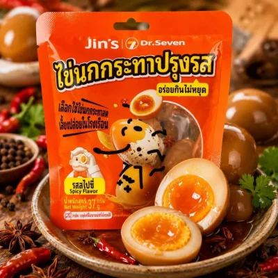 Jin's Roasted Quail Eggs (Seasoned Quail Eggs)