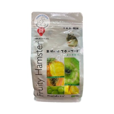 Pet's 88 Fruity อาหารหนูแฮมเตอร์ ผลไม้รวมและธัญพืชรวมอบแห้ง สำหรับหนูวัยเด็ก หนูป่วย (550g)