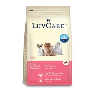 Luvcare Small Breed Puppy อาหารเม็ดสำหรับลูกสุนัข พันธุ์เล็ก รสตับ (เม็ดเล็ก) (2kg)
