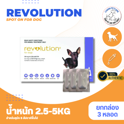 Revolution for dog 2.5-5kg